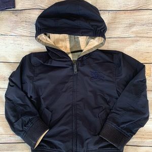 Boys Auth Burberry reversible Jacket 4 (firs 2/3)